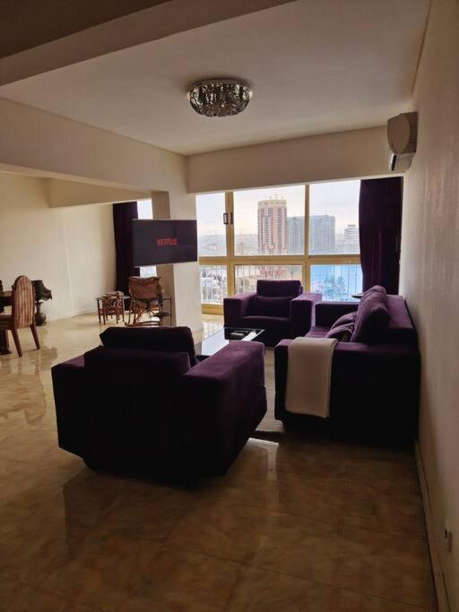 With A Panoramic View Over *